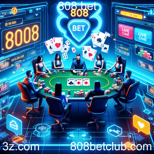 Poker Online na 808 Bet: Jogue e Ganhe